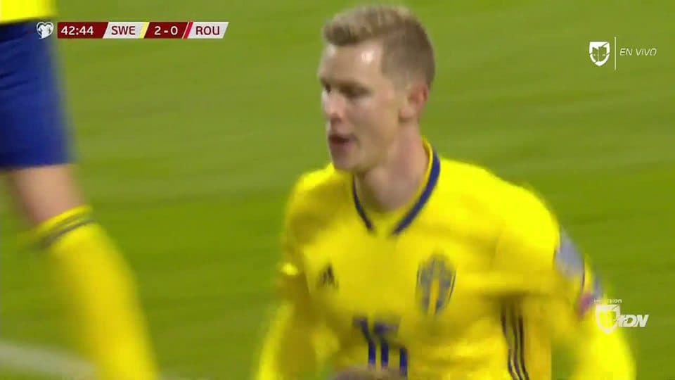 Tiro desviado de Emil Krafth