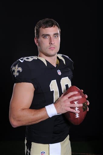 Las mejores tomas, ya como integrante de los New Orleans Saints, del novato QB Garrett Grayson tomado en el Draft 2015 egresado de Colorado State (AP-NFL).