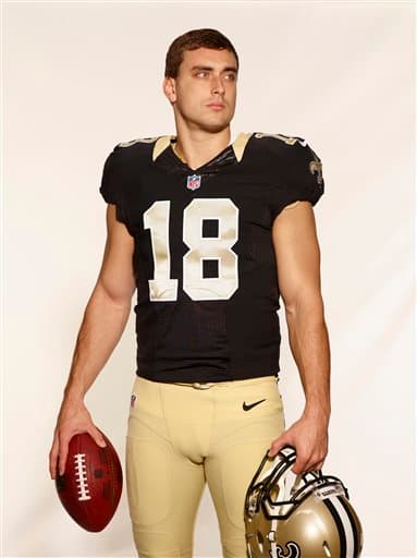 Las mejores tomas, ya como integrante de los New Orleans Saints, del novato QB Garrett Grayson tomado en el Draft 2015 egresado de Colorado State (AP-NFL).