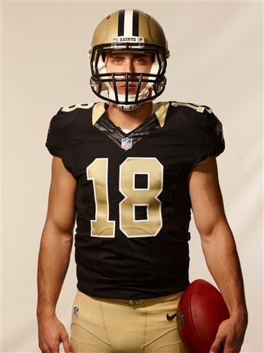 Las mejores tomas, ya como integrante de los New Orleans Saints, del novato QB Garrett Grayson tomado en el Draft 2015 egresado de Colorado State (AP-NFL).