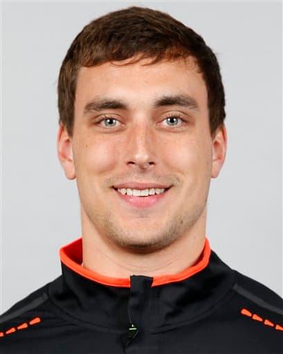 Las mejores tomas, ya como integrante de los New Orleans Saints, del novato QB Garrett Grayson tomado en el Draft 2015 egresado de Colorado State (AP-NFL).