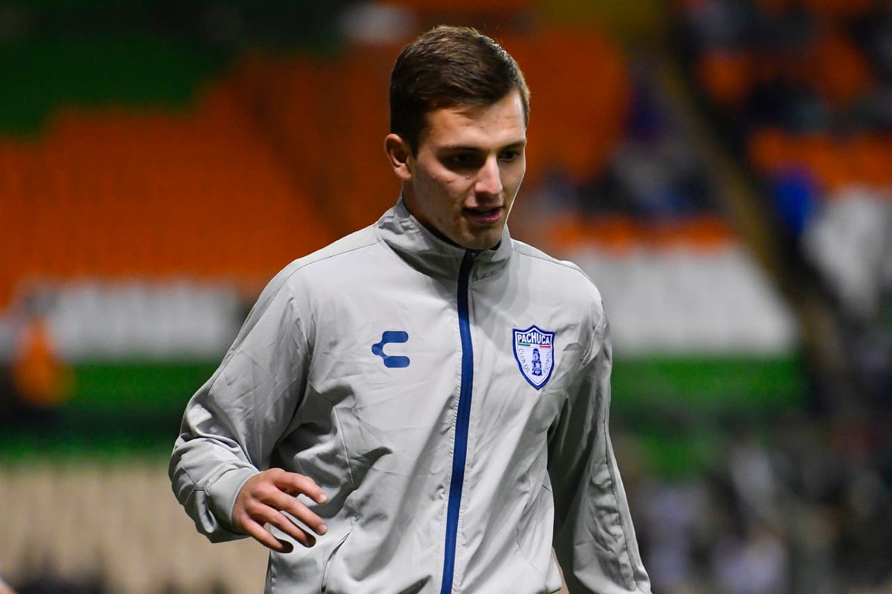 Eugenio Pizzuto realiza trabajo de balón tras fractura