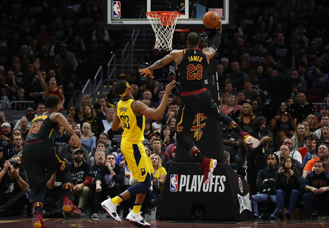 LeBron se impone y los Cavs eliminan a Pacers en el Juego 7