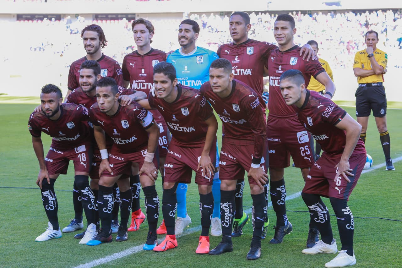 Querétaro y sus titulares para el encuentro de este sábado.
