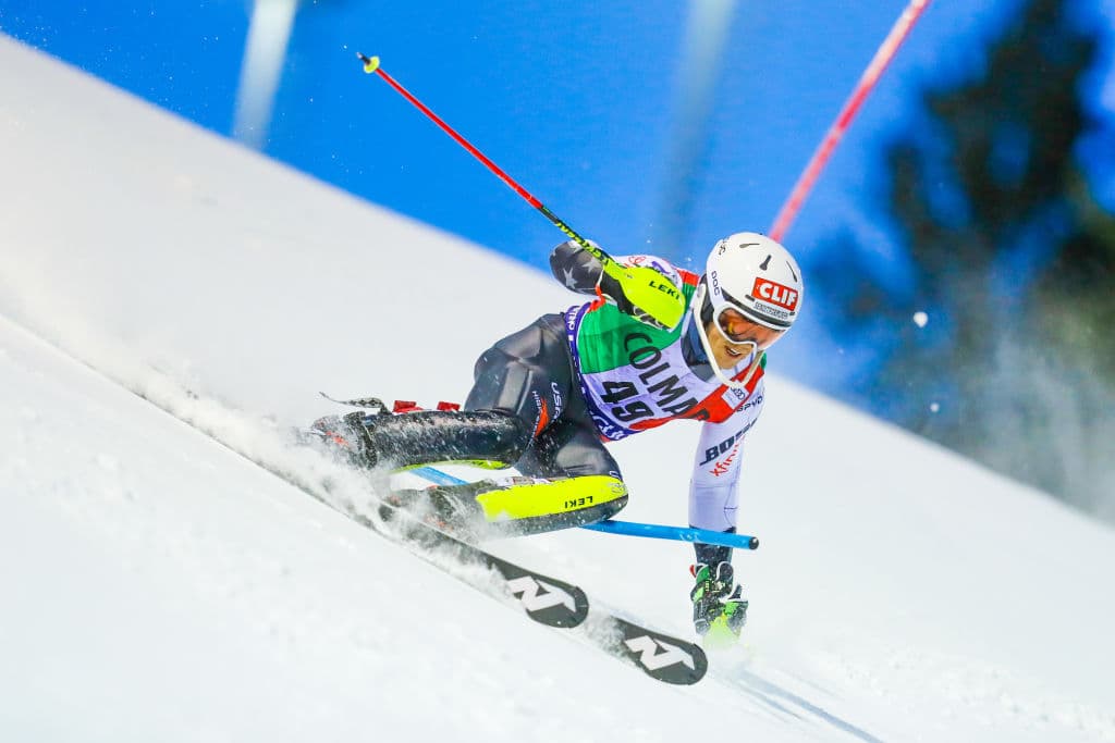 Estas son las extraordinarias imágenes que nos regaló la prueba del Slalom para hombres en la Copa Mundial de Esquí en Madonna di Campiglio, Italia.