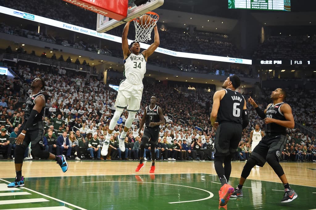 El partido de este domingo por la noche fue el número 20 en Playoffs para Giannis Antetokounmpo en su corta carrera con los Milwaukee Bucks.