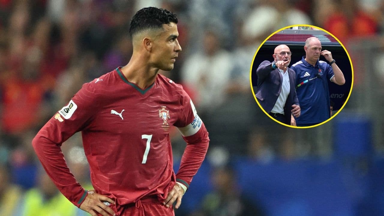 Luis de la Fuente elogia a los valores de Cristiano Ronaldo
