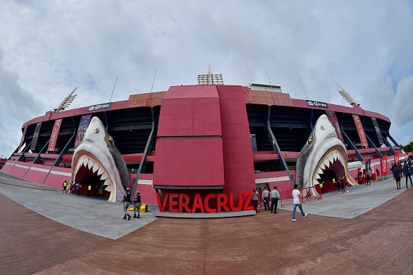 Así lucieron las inmediaciones del estadio Luis 'Pirata' Fuente.