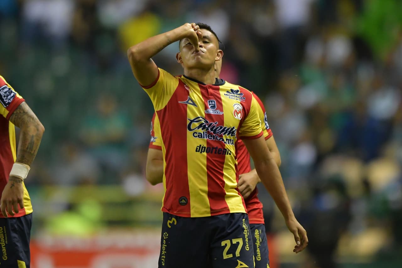 <b>Delantero:</b> Miguel Sansores (Morelia, 10)