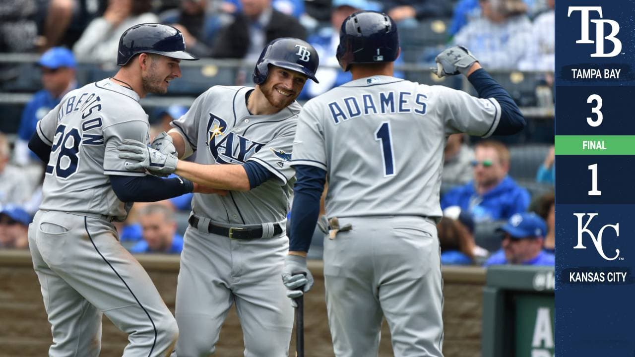 Brandon Lowe sigue en mayo con la gran inercia que cerró el mes de abril al pegar un jonrón en la novena entrada para que los Tampa Bay Rays le dieran la vuelta a la pizarra y vencieran 3-1 a los Kansas City Royals.