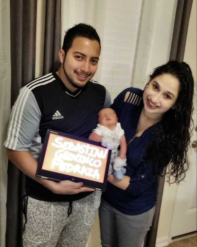 Jorge y Noelia Pedraza nombran a su hijo Sebastian Giovinco