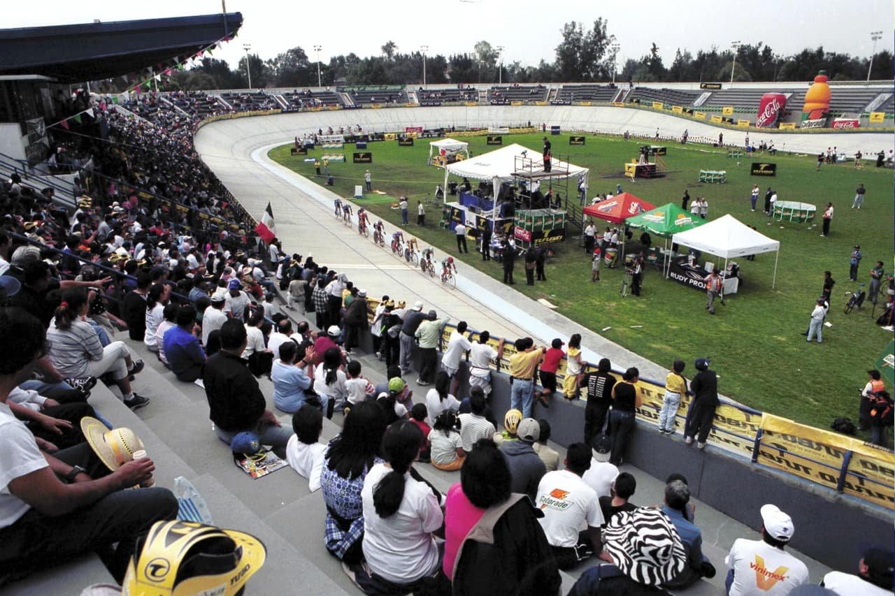 El Velódromo Olímpico Agustín Melgar.