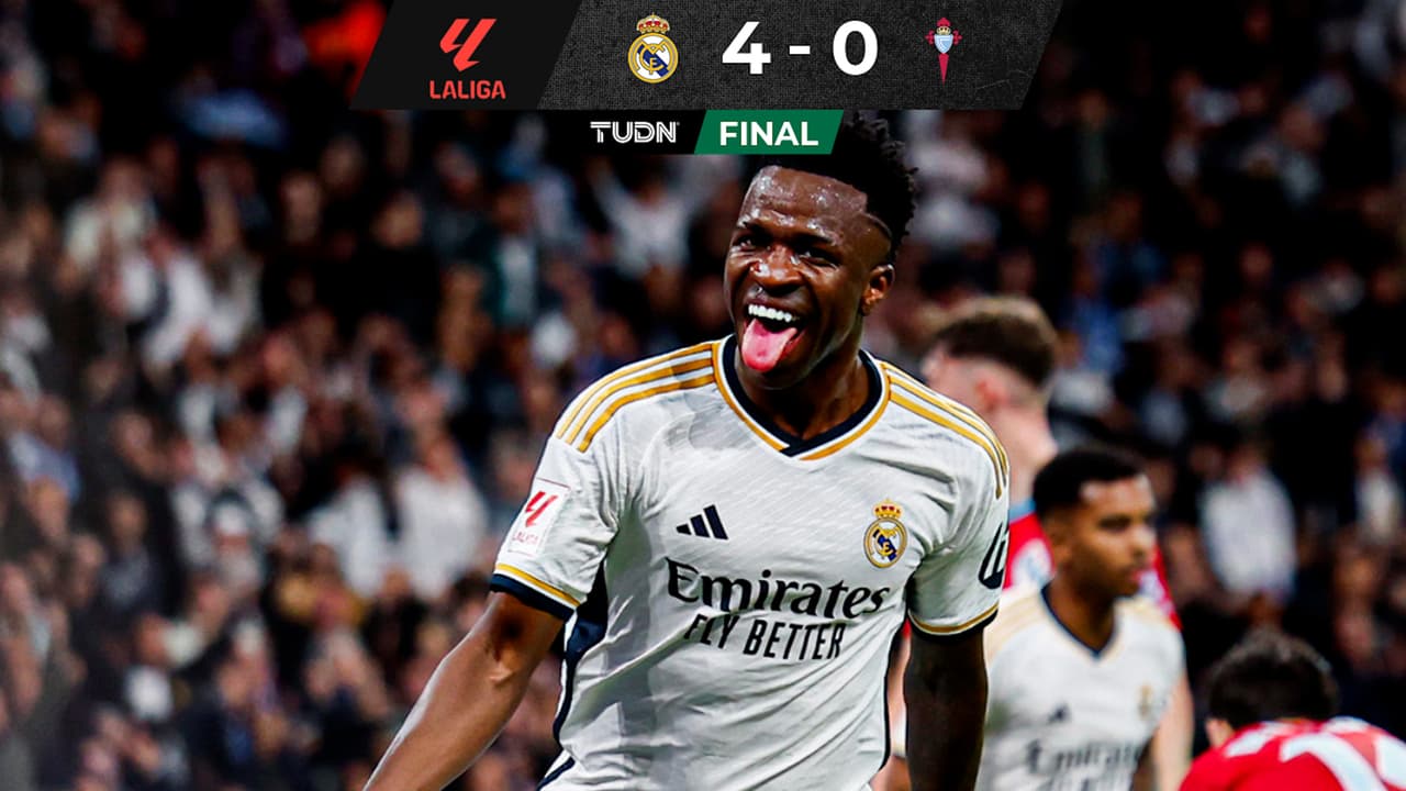 Autogoles firman goleada del Real Madrid ante Celta