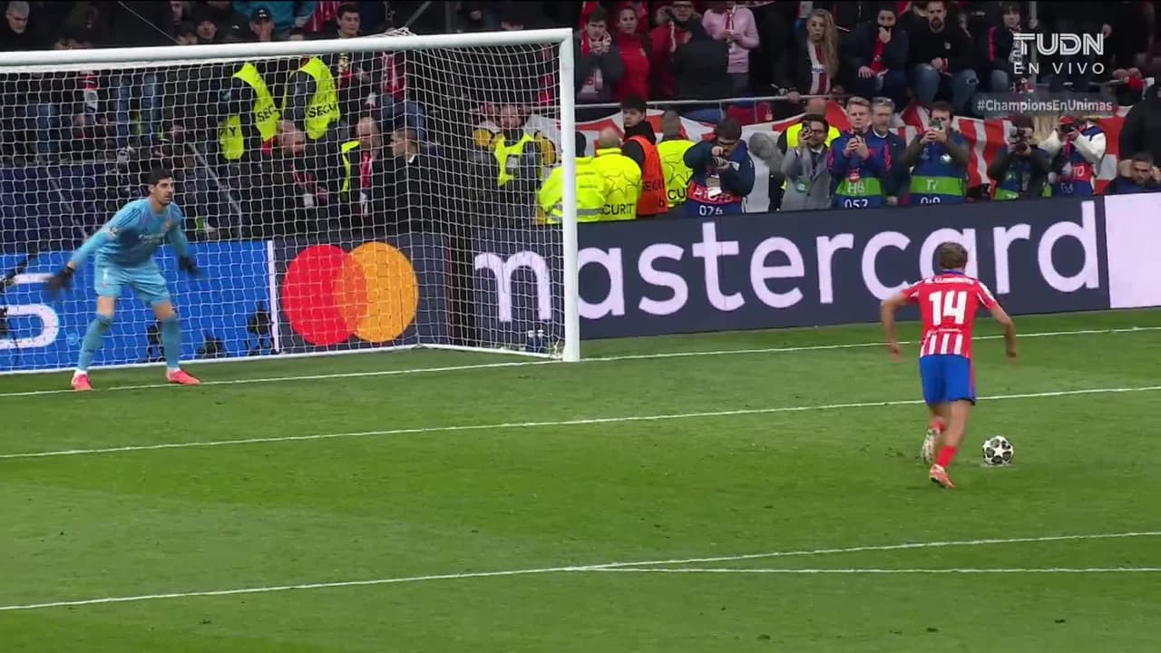 ¡GOL!  anota para Real Madrid. Antonio Rüdiger