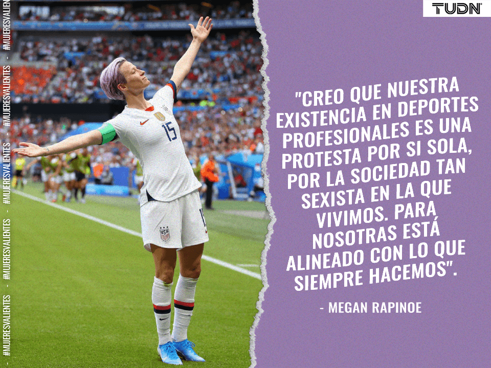 Megan Rapinoe, dos veces campeona del mundo y medallista de oro olímpico con la selección de Estados Unidos