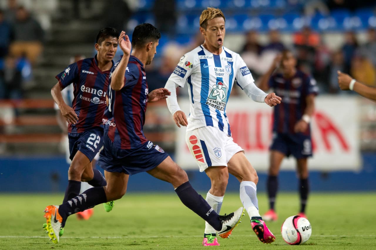 Pachuca manejó el partido a su placer, con un Keisuke Honda desplegando su experiencia en la cancha.