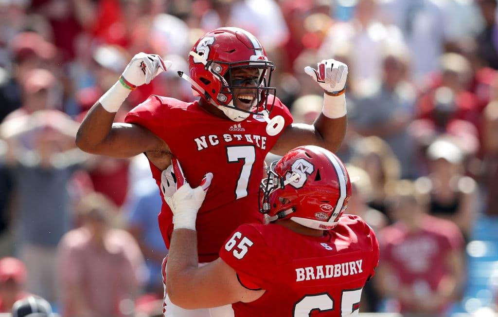 <b>18) Garrett Bradbury (North Carolina State, OL)</b>, los Minnesota Vikings podrían tomar al liniero ofensivo.