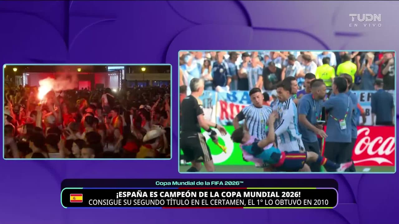 BRONCA al final: Paredes ahorca a Eric García y después golpea a Gavi