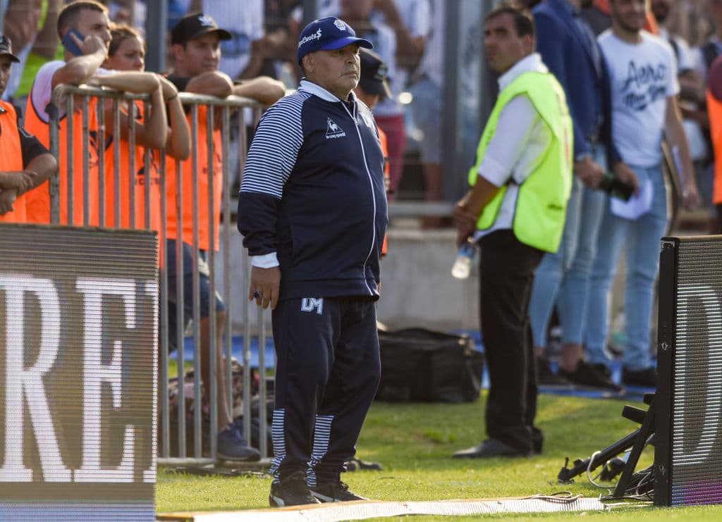 Gimnasia La Plata y Patronato empataron a un gol. Tercer empate del equipo de Diego Armando Maradona en este año.