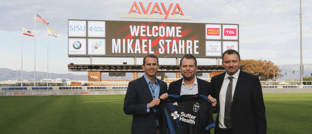 San Jose Earthquakes hace oficial la contratación del sueco Mikael Stahre como su nuevo director técnico