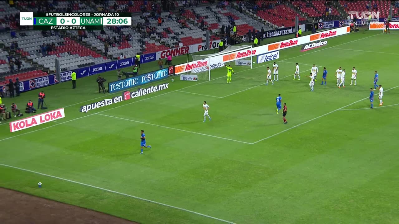 ¡GOOOL! Luis Abram anota para Cruz Azul.