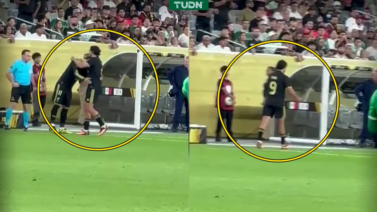 Atención al gesto de Raúl Jiménez tras salir de cambio, ¿para quién fue?