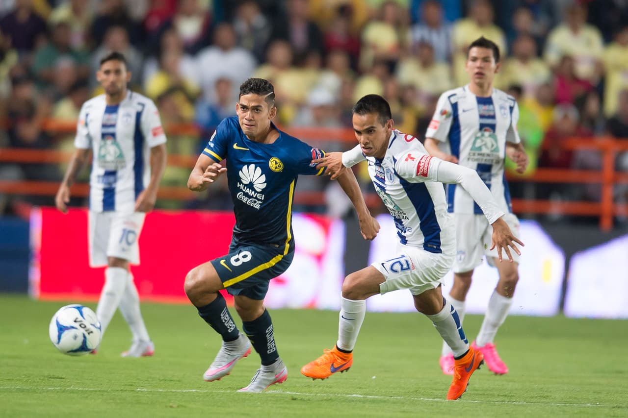 El América vs. Pachuca de la Jornada tres del torneo de Clausura 2016 tiene como ingrediente dos posturas muy marcadas entre ambos clubes en el medio campo. Por un lado la dinámica y juventud de los hombres importantes de Pachuca contra la experiencia y colmillo de los jugadores de peso del América.