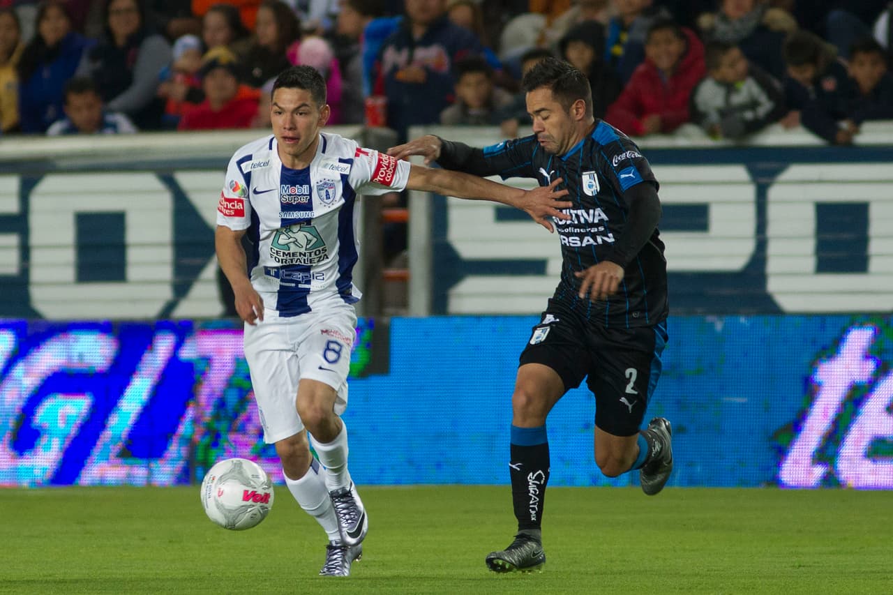 Hirving Lozano ha estado presente en los 180 minutos de Tuzos en el certamen y cuenta con un pase para gol en la victoria contra Querétaro de la jornada pasada.