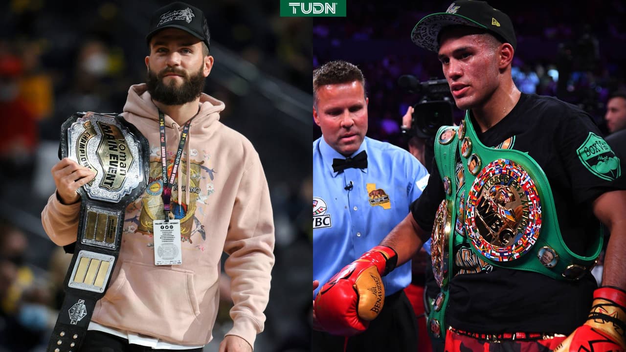 David Benavidez manda dura advertencia contra Caleb Plant