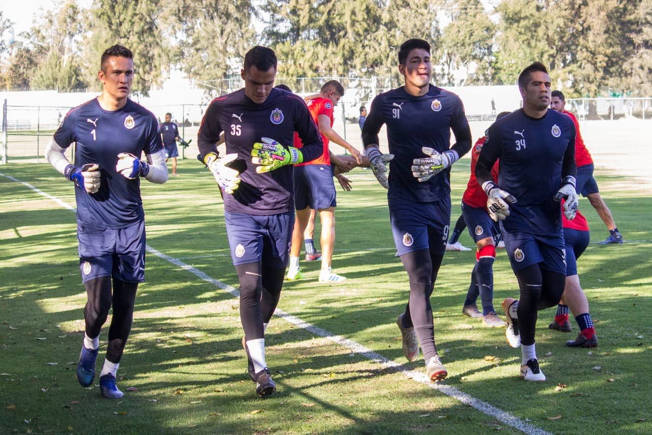 Chivas de Guadalajara levantó su nivel en este semestre y en el Clausura 2019 está de quinto, apenas a un puntos del liderato. Es por eso que entrena duro para mantener su paso firme contra Necaxa.