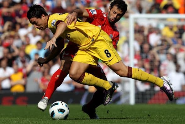 La Liga inglesa en su edición 2010-11 arrancó y el duelo más esperado fue el Liverpool-Arsenal.