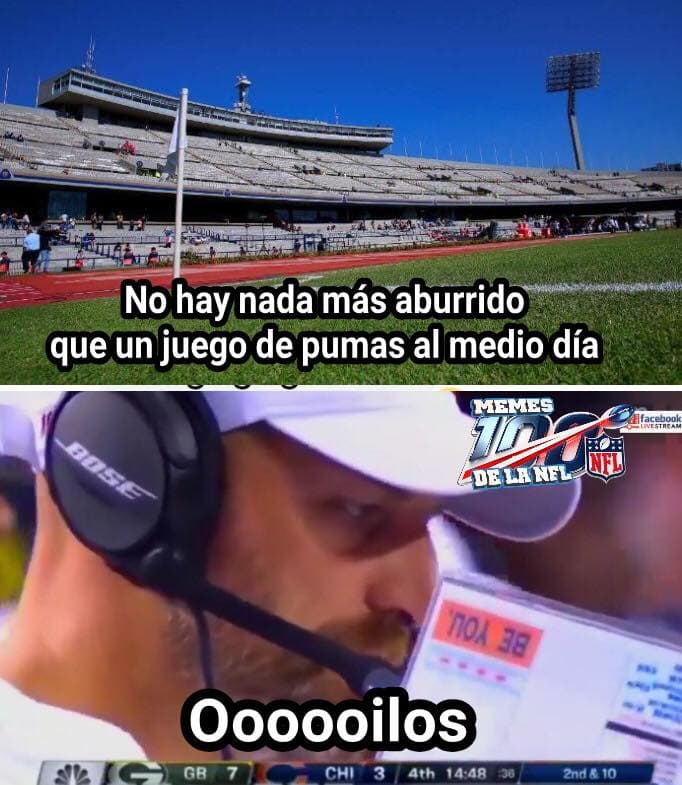 Los mejores memes del arranque de la temporada número 100 en la NFL. Trubisky, de pobre actuación, protganiza la gran mayoría.