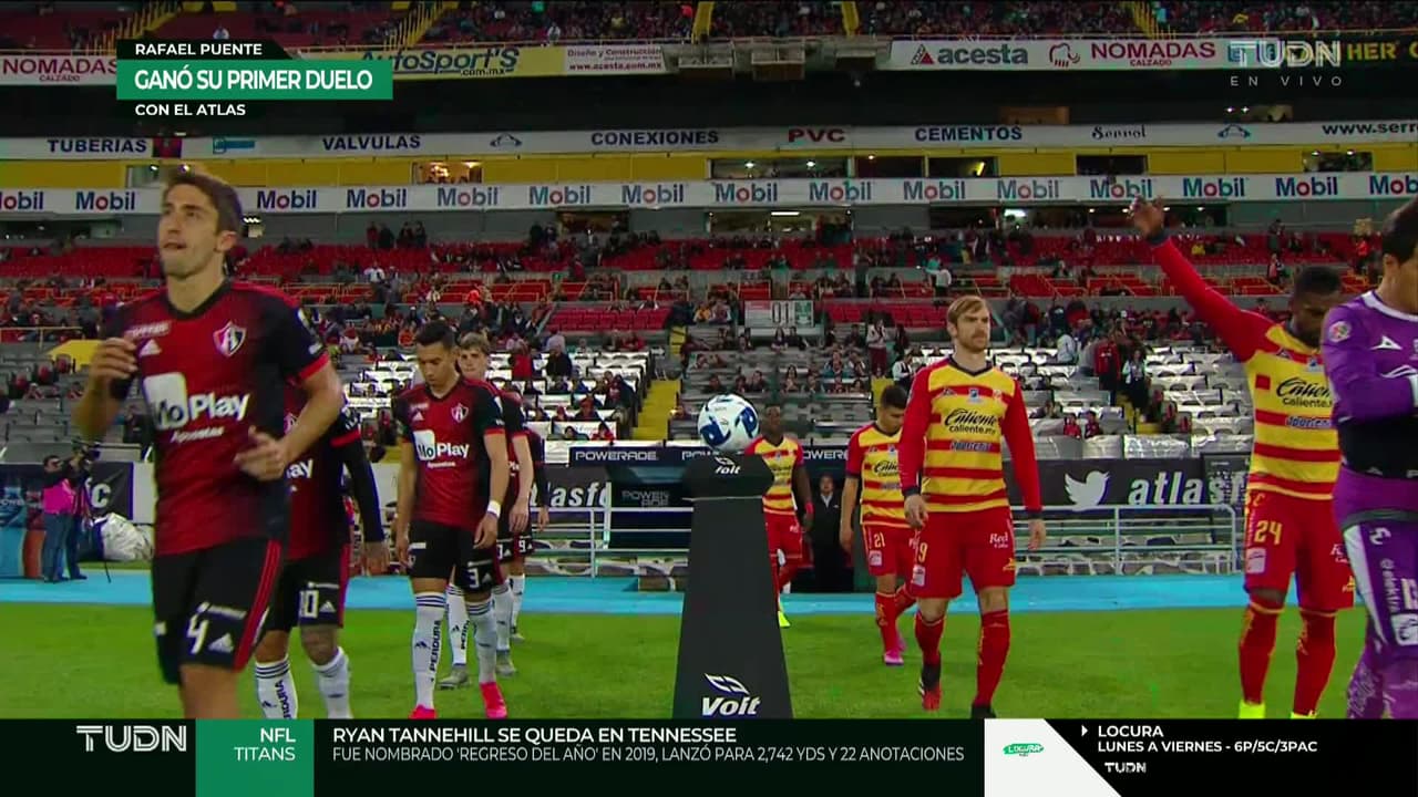 Entre miedo y soledad, Atlas gana por primera vez con Rafael Puente