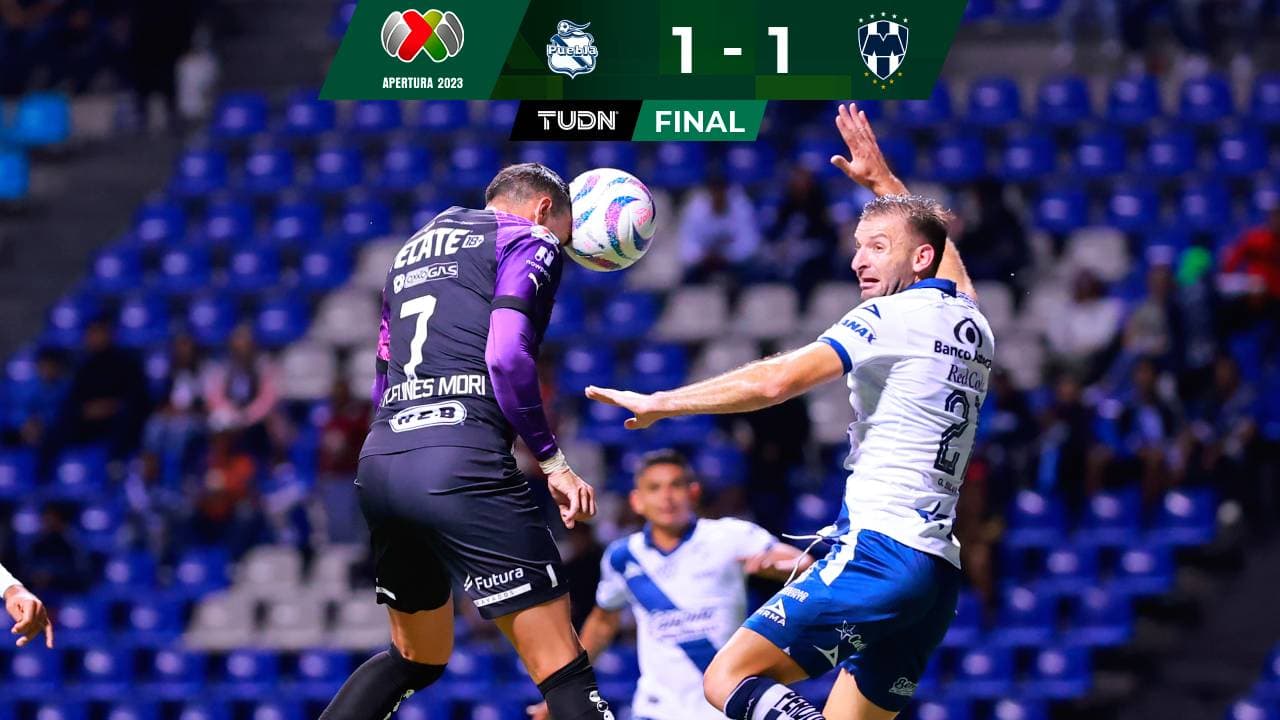 Puebla y Monterrey pecan de conformistas tras empatar en la Jornada 11