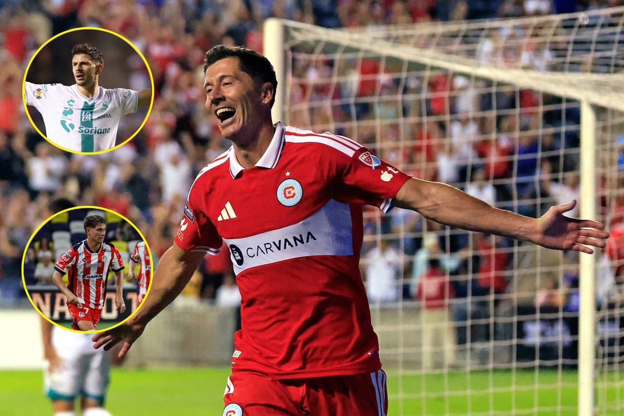 Lewandowski manda a Santos a su casa y San Luis también fuera en Leagues Cup