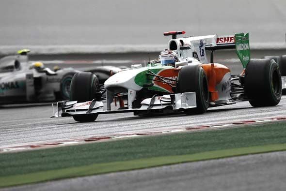 Equipos como Force India se han mantenido sumando puntos de manera constante.