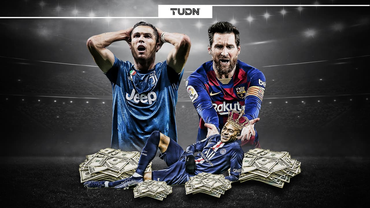 CR7 y Messi fuera de top 10 de futbolistas más valiosos