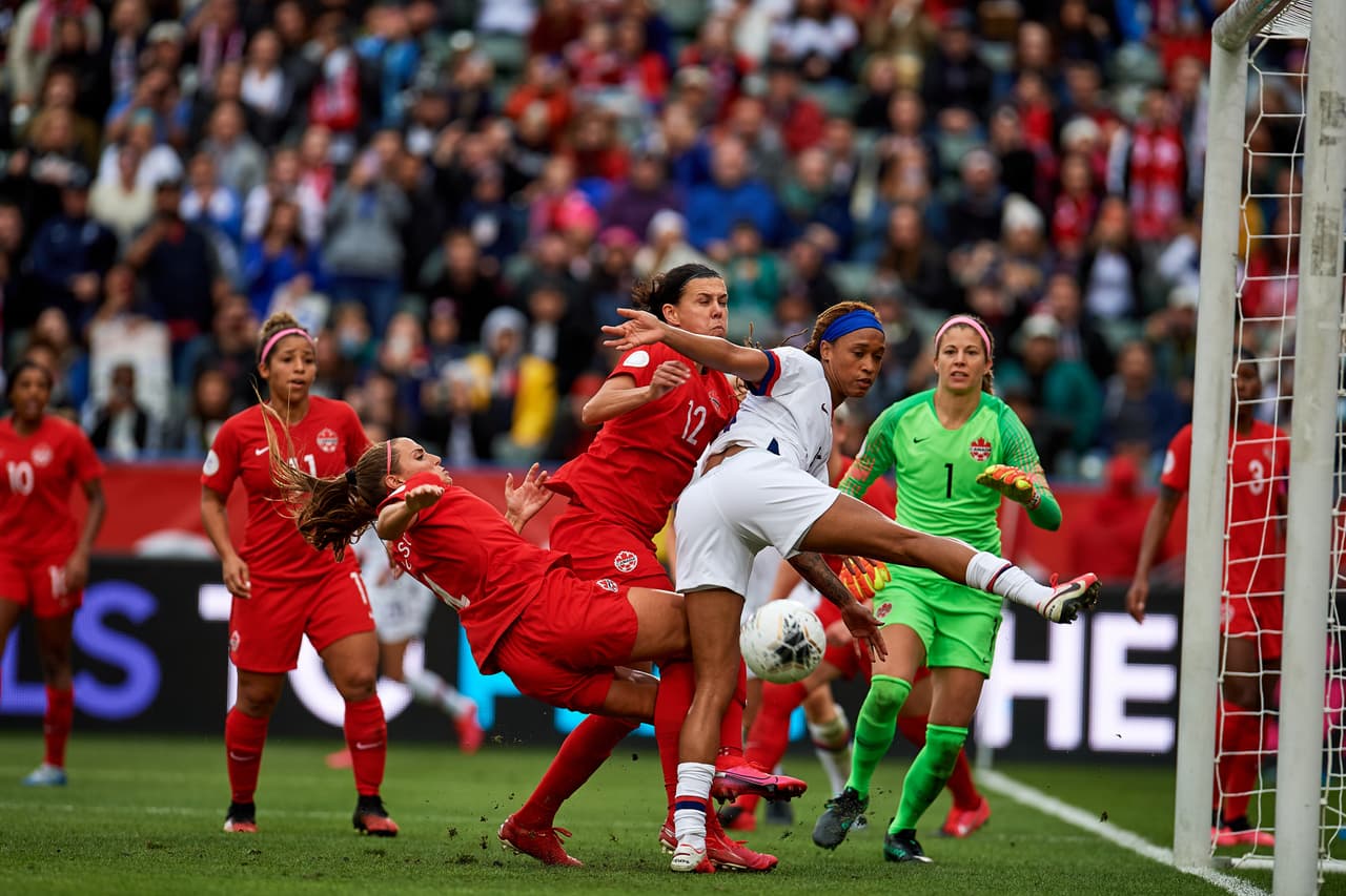 Estados Unidos golea a Canadá 3-0 con goles de Williams, Horan y Rapinoe y se queda con el Preolímpico de Concacaf.