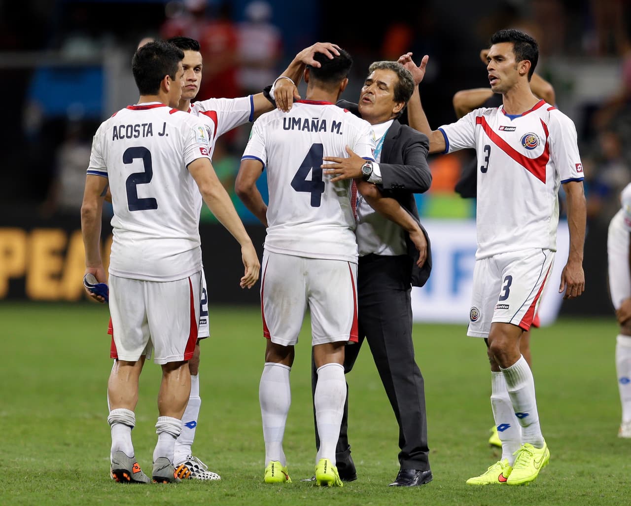 Costa Rica bajo el mando de Jorge Luis Pinto se mostró en el Mundial de Brasil 2014 como un equipo disciplinado y muy organizado en la cancha, al que se le notaba aplicado con la mano del DT.