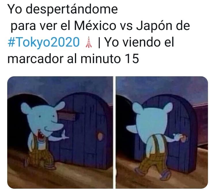 El Tri sufre su primer tropiezo en Juegos Olímpicos ante el equipo local de Japón y los memes no podían faltar.