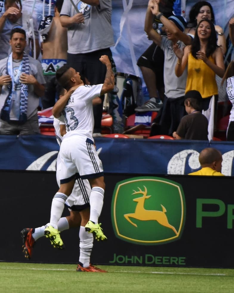 El uruguayo Cristian Techera marcó el gol del triunfo para Vancouver Whitecaps ante FC Dallas.