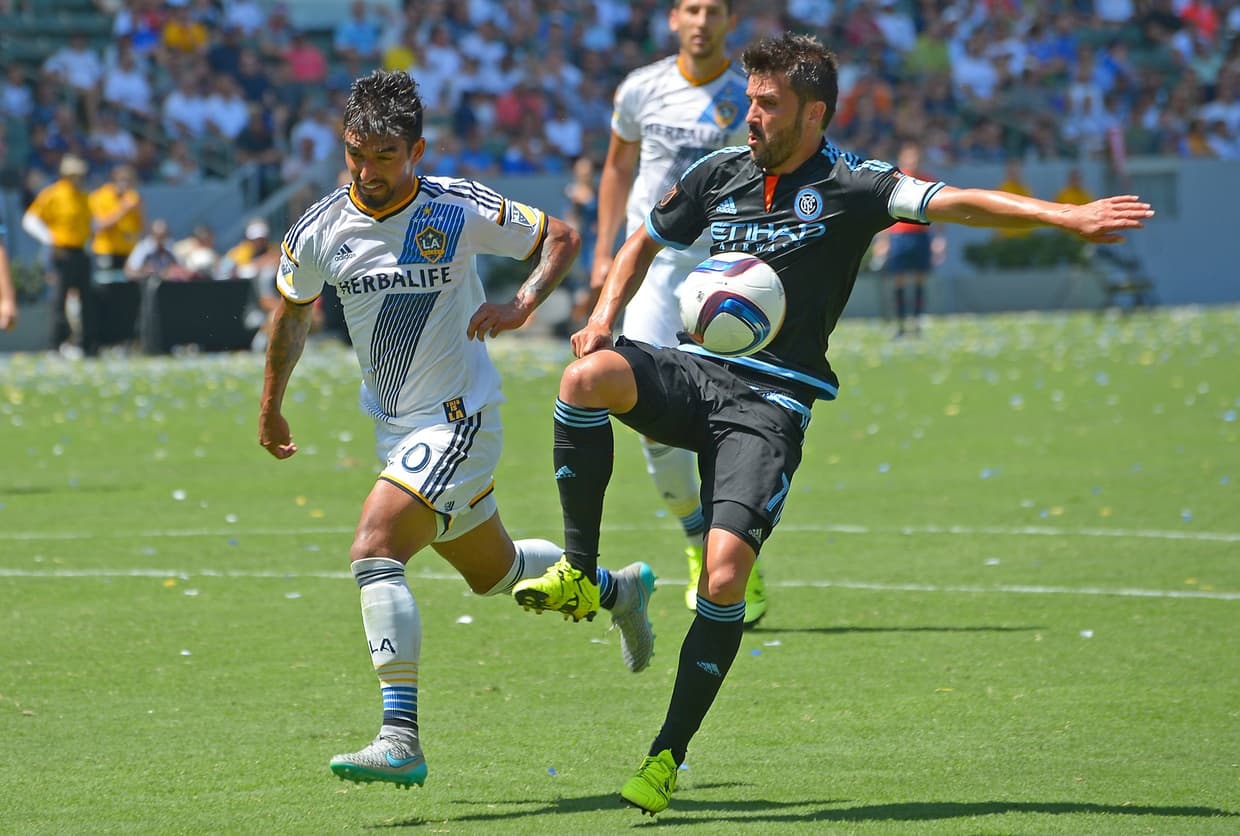 David Villa, a pesar de la frustración, fue el único que sacó la cara por el NYCFC.