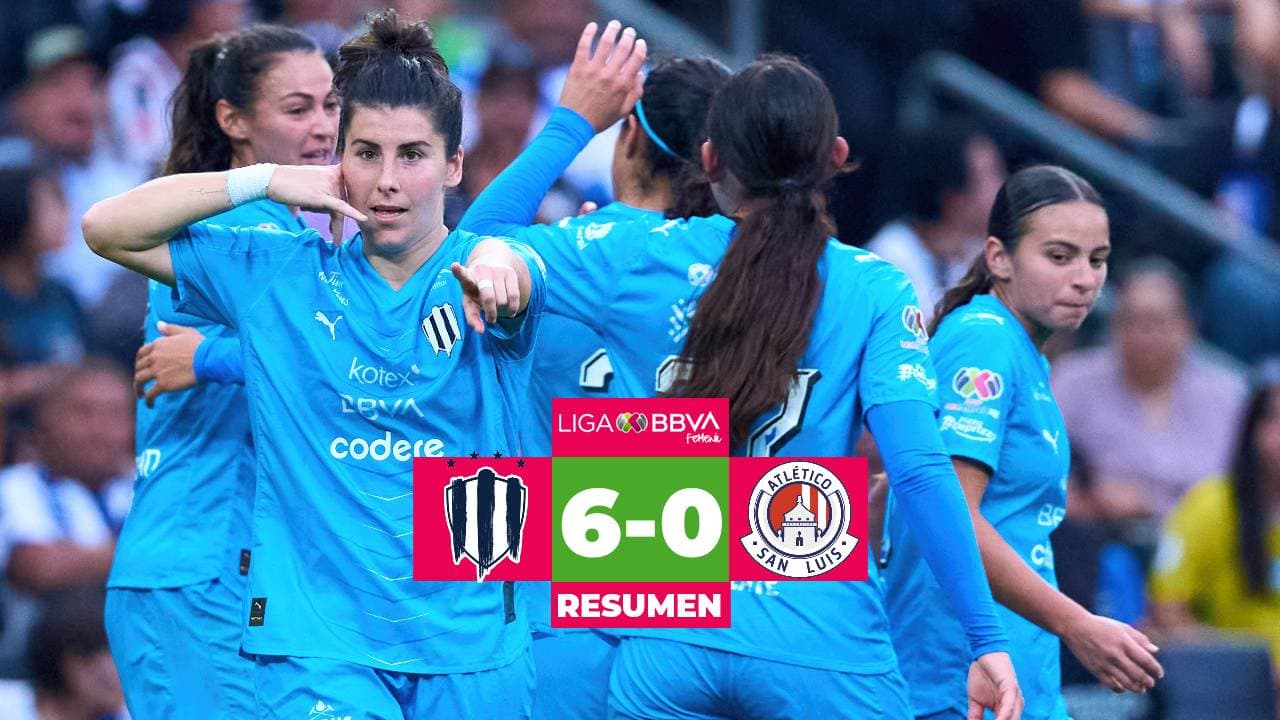 Resumen | Rayadas le pasa por encima al Atlético San Luis