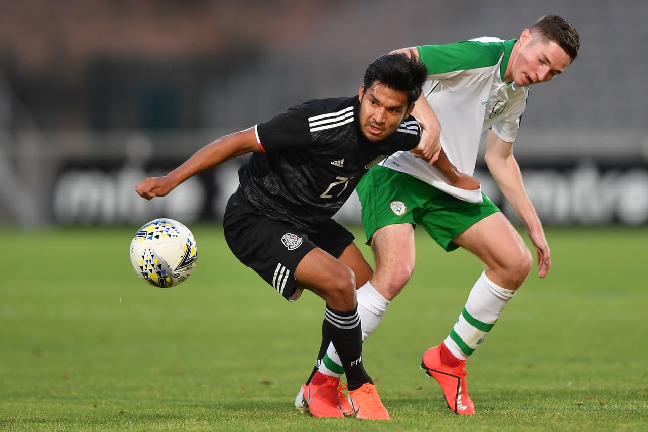during the game Republic of Ireland vs Mexico, Corresponding to Group C of the XLVII Torneo Esperanzas de Toulon France2019 (Turnoi Maurice Ravello), at Stade d-Honneur Marcel Roustan, Salon-de-Provence, France, on June 6, 2019.
<br>
<br> durante el partido República de Irlanda vs México, Correspondiente al Grupo C del XVLII Torneo Esperanzas de Toulon Francia 2019 ( Turnoi Maurice Ravello), en Stade d-Honneur Marcel Roustan, Salon-de-Provence, Francia, el 06 de Junio de 2019.