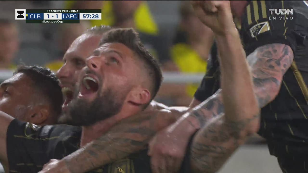 ¡Oulala! Olivier Giroud pone el empate 1-1 para el LAFC
