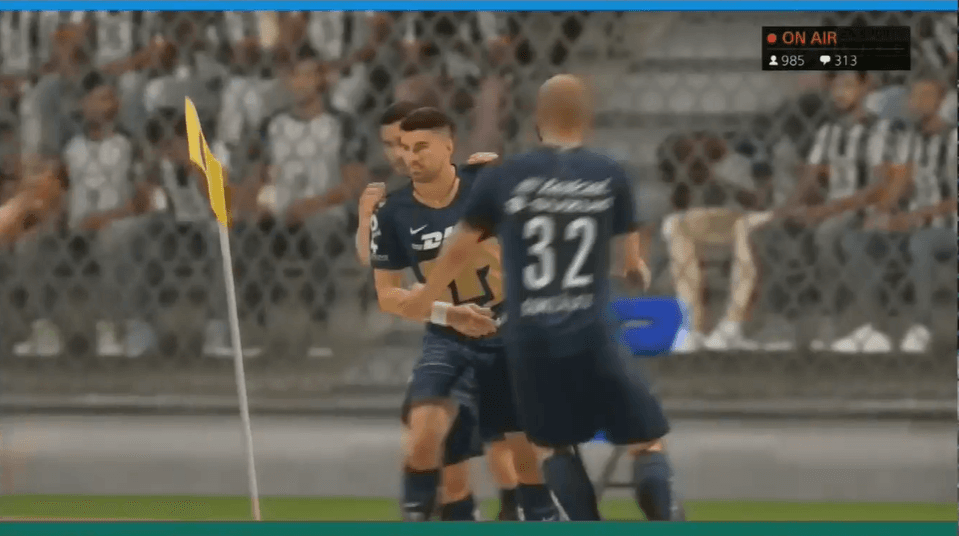 Pumas bajo el control de Luis Quintana, derrota 2-1 a los Rayados de Eric Cantú con anotaciones de Bryan Mendoza e Ignacio Mascorra y se posiciona como líder invicto.