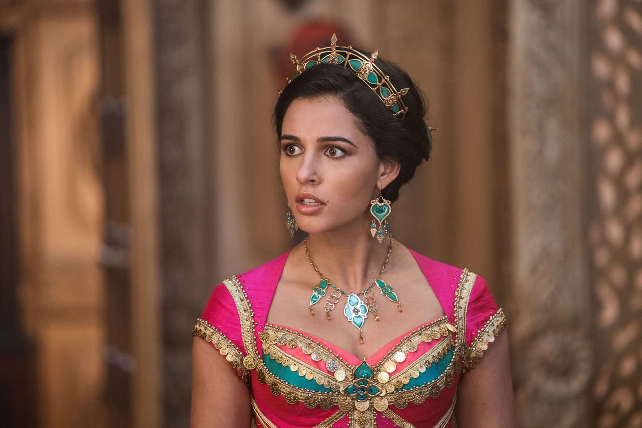 Su personaje fue Jasmine en la película de ‘Aladdin’.