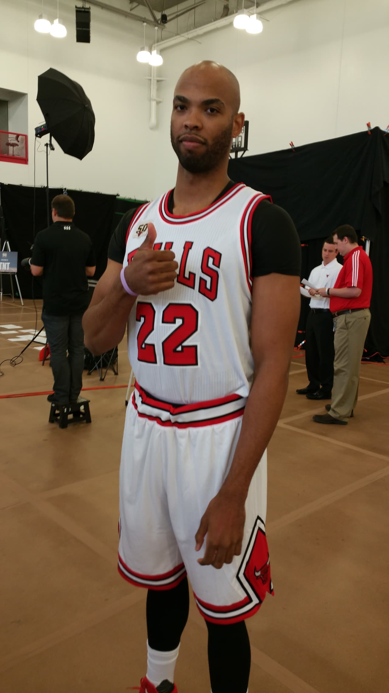 Mira las fotos del detrás de cámaras del Media Day de los Bulls de Chicago. Gasol, Butler, Mirotić y muchos jugadores más platicaron con la prensa.