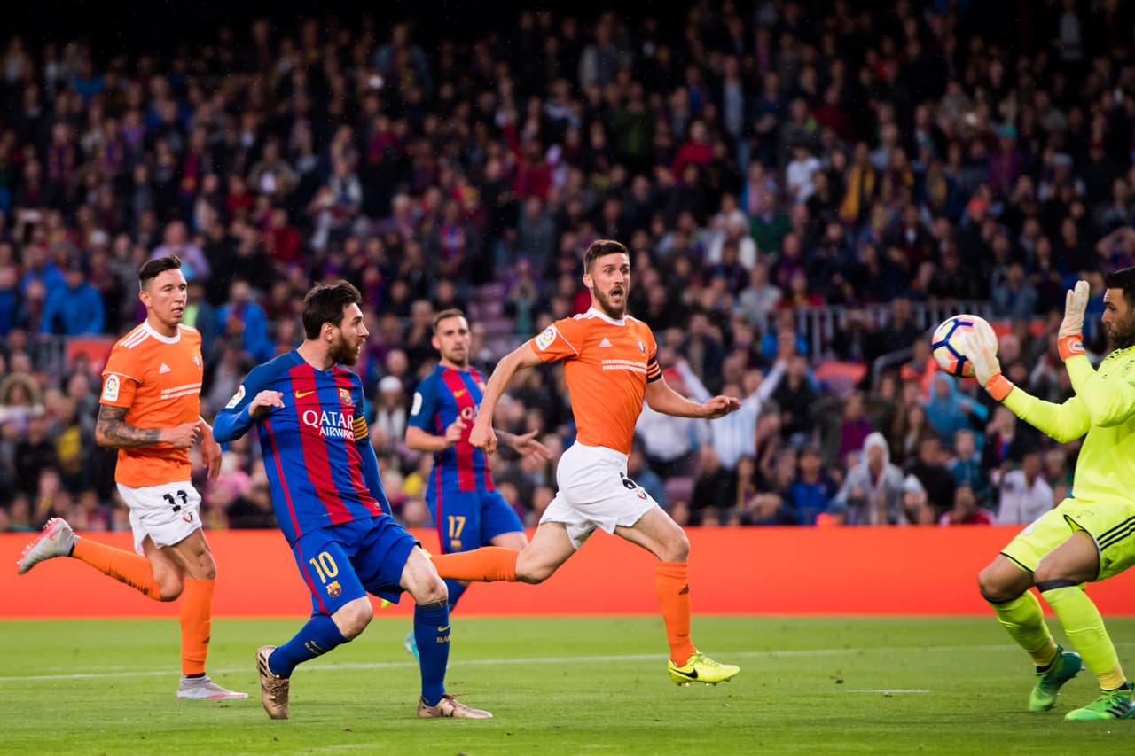 Con ese tanto, los locales jugaron no solo más tranquilos, sino que 'La Pulga' llegaba a los 501 goles con Barcelona.