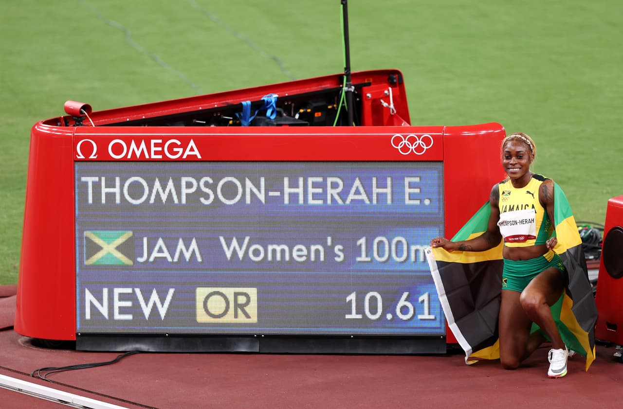 Las jamaiquinas dominaron en la pista.